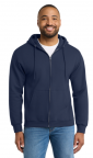 Unisex Hooded FULL ZIP Sweatshirt includes Student name & NASBOCES Nurse assisting Logo